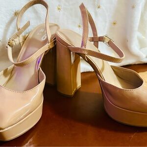 Mix No. 6 Nude Platform Heels